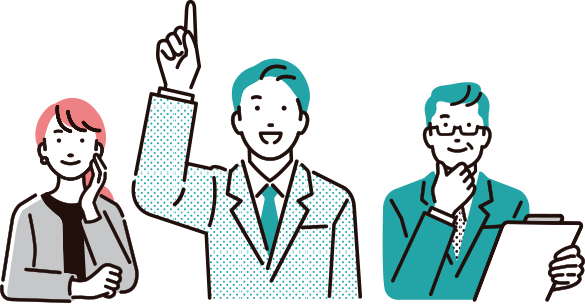 イラスト：長野県奨学金返還支援制度導入企業募集